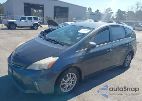 2012 Toyota Prius V Two z USA, uszkodzony, nr VIN JTDZN3EUXC3164459